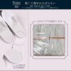 Komorebiya Nonwoven Individually 50 Front 3mm Thick White Slippers, Wrapped, Pairs, Closure, Sole, 27cm,