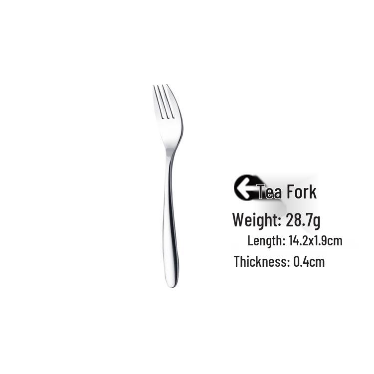 Stainless Steel Cutlery Set: Knife, Fork & Spoon - High-Grade Tableware for Hotels