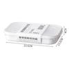 5Pcs 800Ml Refrigerator Food Storage Containers Special Sealed Box Kitchen Freezer Seal Bin Vegetable Fruit Meat Fresh Box