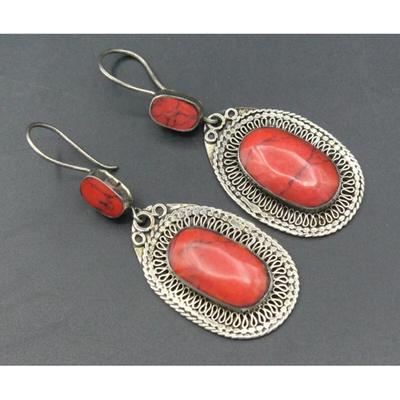 Vintage Temperament Court Earrings