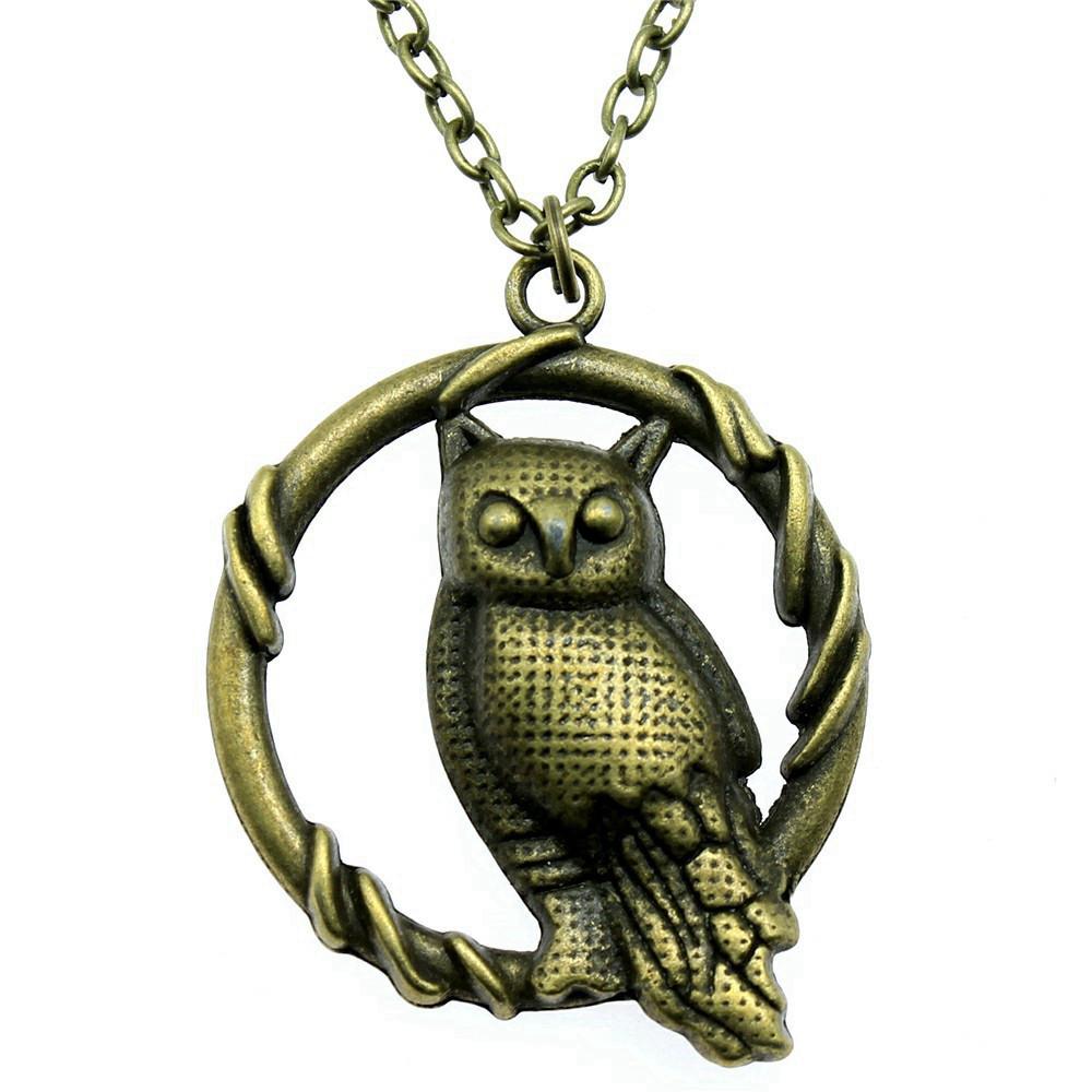 45cm Or 70cm Long Chain Necklace Bird Vintage Jewelry Supplies QN009