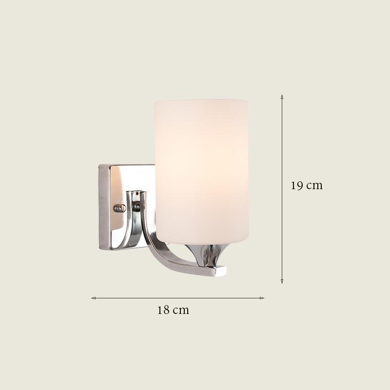 

Черный светодиодный настенный светильник со стеклянным абажуром, железная прикроватная лампа для чтения, коридор, проход, лестница, монтируемая вверх и вниз, современные настенные светильники Led bulb красный