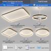 Italian Luxury Ceiling Lamp Set: 2025 Modern Atmospheric Design for Living Room