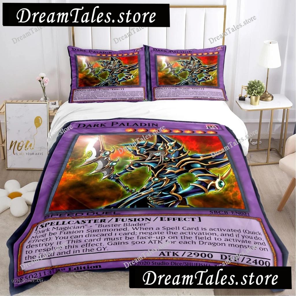 Cartoon Dark Magician Duvet Cover Comforter Fear Bedding Set Soft Quilt Cover And Pillowcases For Teens SingleDoubleQueenKing029
