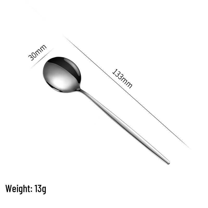 Four-Piece 410 Stainless Steel Cutlery Set: Portuguese Style Fork, Spoon, Knife for Hotel and Western Dining