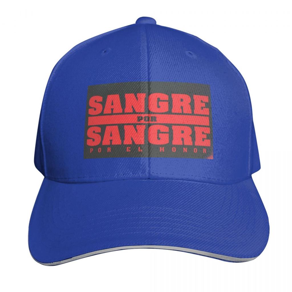 Sangre por Sangre Baseball Cap Christmas Hat foam party Hat New In Hat Bobble Women Hats Unisexs