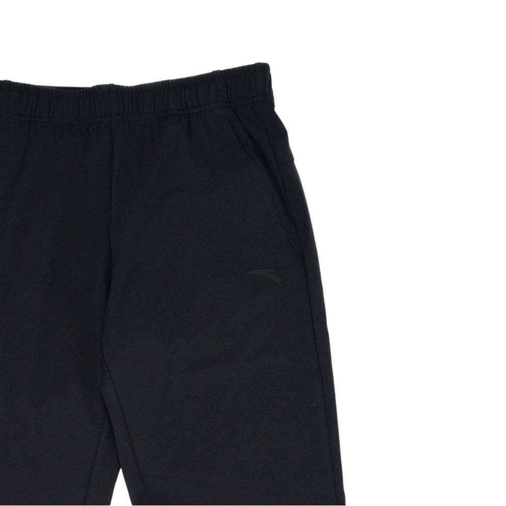 Anta Knitted Fabric Sports Pants Men's Basic Black 152537303-1
