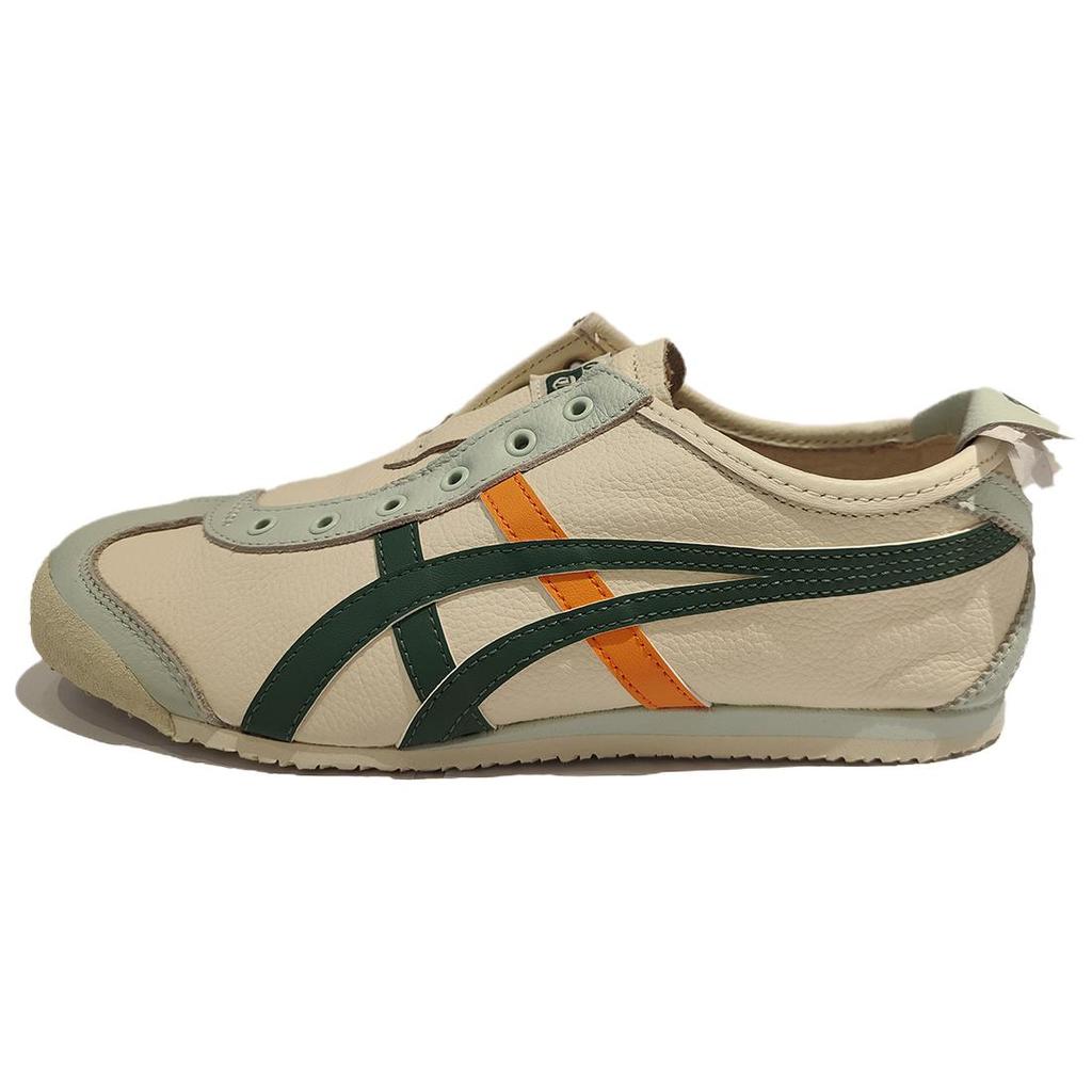 ONITSUKA TIGER Mexico 66 Synthetic Leather Comfortable Sports Slip Resistant Durable Low Top Casual Shoes Unisex Casual Shoes Beige 1183B815-108