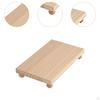 Wooden Cosmetic Stand Countertop Organizer Easy To Clean, Sturdy Gift, Pedestal Makeup Perfume
