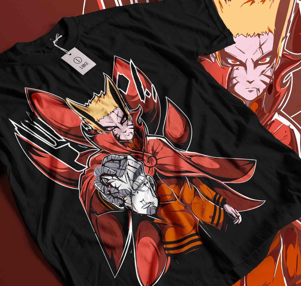 

Pain Akatsuki T-Shirt Naruto Itachi Uchiha Horror Manga Anime Black Gift 496 4XL