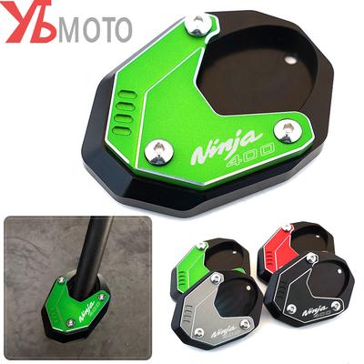 New For KAWASAKI NINJA 400 Ninja400 Z400 2018-  2022 Motorcycle CNC Foot Side Stand Extension Kickstand Enlarge