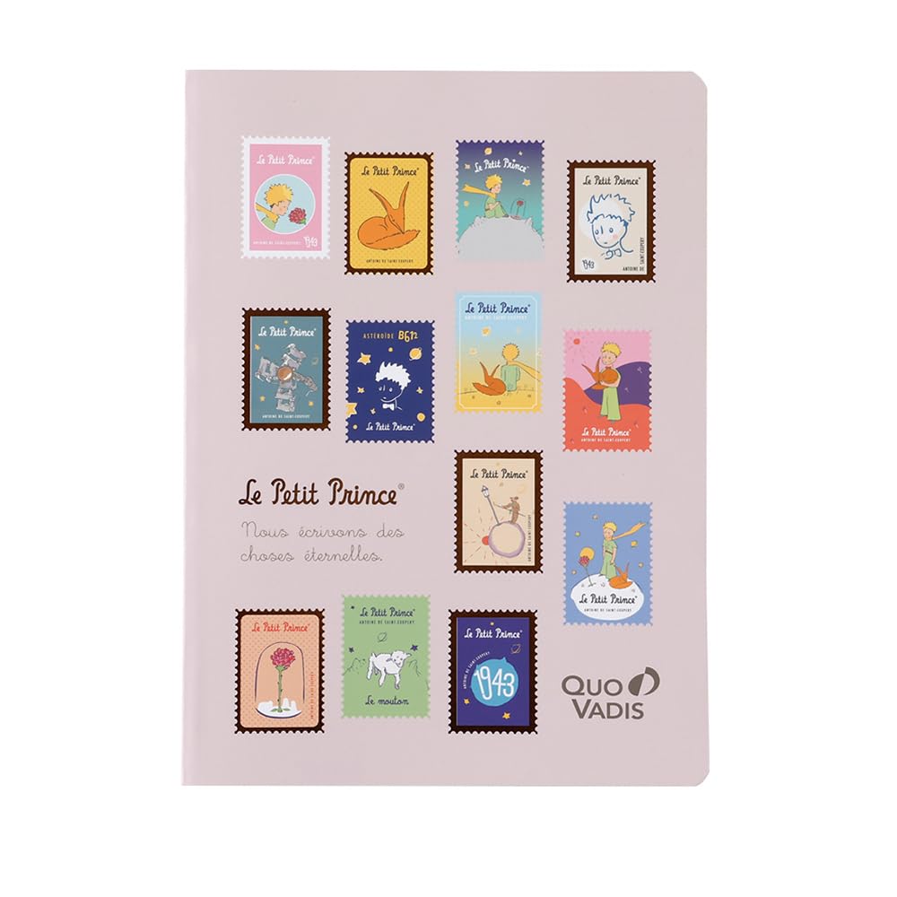 

Quo Vadis Soft Little Horizontal 128 White qv2371390 Notebook, Cover, The Prince, Ruled, A5, Pages, Paper, Stamps,