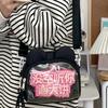 Nylon Mini Itabag Zipper Shoulder Bag Creative Transparent Crossbody Bag  Outdoor