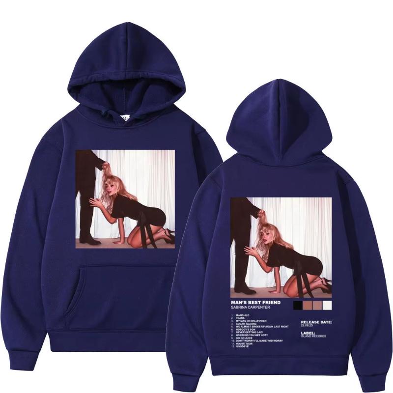 Sabrina Carpenter Printed Hoodie for Men and Women, Fashionable Loose Casual Fleece Hip-hop High-quality Hoodie, Street Warm Top