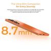 OUKITEL C66 Smartphone 24GO+512GO Écran 6,73" 120Hz 5000mAh Telephone Portable Android 16 64MP Telephone Double SIM/NFC/GPS Orange