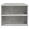 Vidaxl Couchtisch, Beton Grau, 102X55X42 Cm