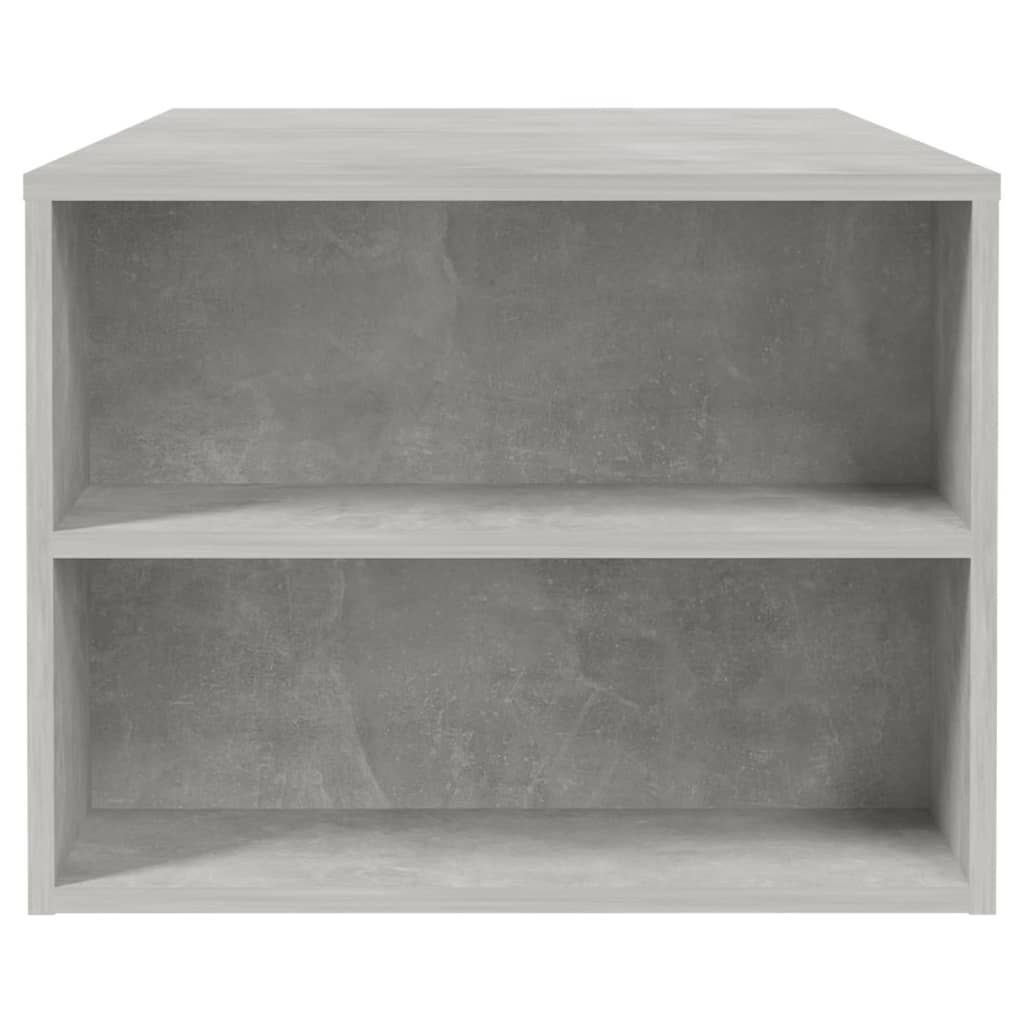 Vidaxl Couchtisch, Beton Grau, 102X55X42 Cm