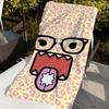 Cartoon D-Domo K-Kun Towel Quick Drying Beach Towels Are Suitable For Swimming Pools Camping Yoga And The Gym