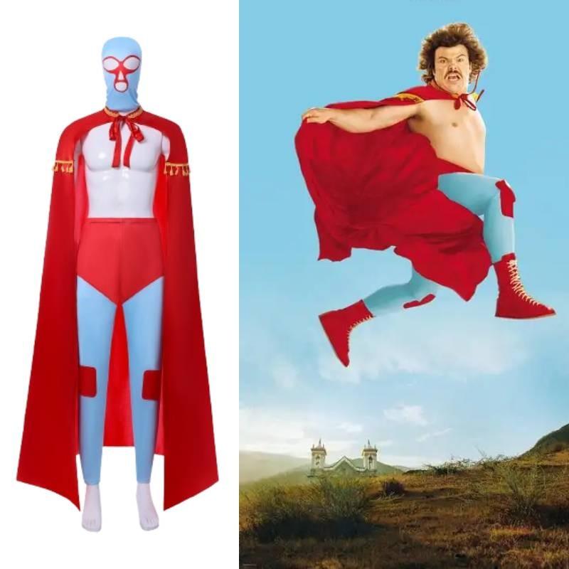 Cosplay Nacho Libre Costumes Halloween Roleplay Gifts Stage Performance Fashion
