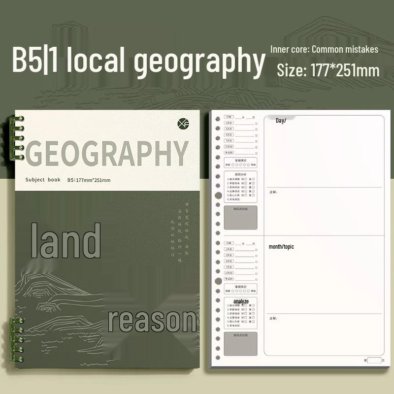 Thickened Loose-Leaf Error Correction Notebook for Junior and Senior High School English Language Arts