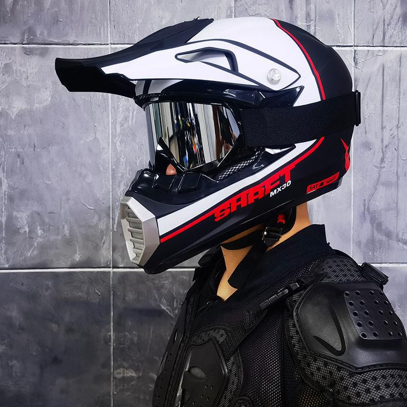 Summer off-road men and women off-road helmet electric bicycle helmet four seasons Internet celebrity helmet bicycle helmet student handsome