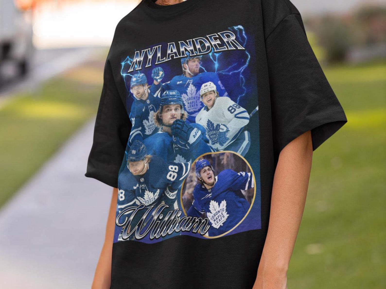 William Nylander Shirt Vintage 90s Toronto Maple Leafs NHL Hockey Design Retro Bootleg Gift Classic Graphic Tee Unisex Shirt Limited Edition XL
