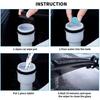 80/60/40/20PCS Car Windscreen Wiper Glass Water Solid Cleaner Car Effervescent Tablet for Toilet Window Cleaning Car