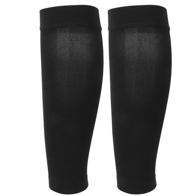 Calf Compression Sleeve Women Soft Elastic Legs Shaping Socks for Running (Black)