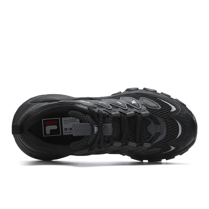 New FILA TRUFFLE Mushroom Shoes Low Top Casual Shoes Women's Black F12W521112FBB