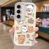BUBU DUDU Couple Case For Samsung Galaxy Case S24 S23 S22 S21 Ultra Plus Fe A55 A54 A53 A52 A35 A25 A15 A14 5G Phone Y2k Cover