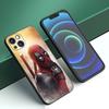 Coole Deadpool Handyhülle für Apple iPhone 12 13 Mini 11 14 15 Pro Max 7 8 Plus X XR XS SE 2020 2022 Schwarze Silikonhülle