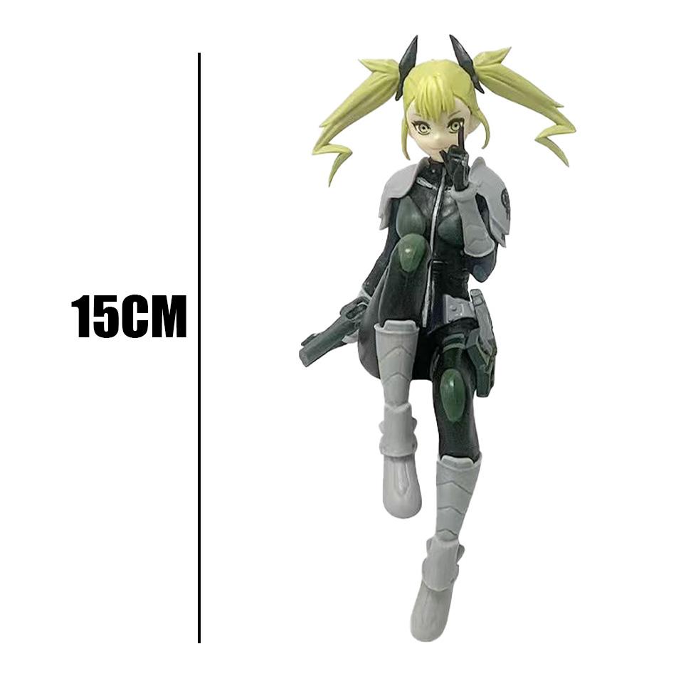 8-19Cm In Stock Amine Kaiju No. 8 Figure Kafka Hibino Mina Ashiro Skeleton Creative Pvc Model Toys Kids Action Statue Doll Gifts