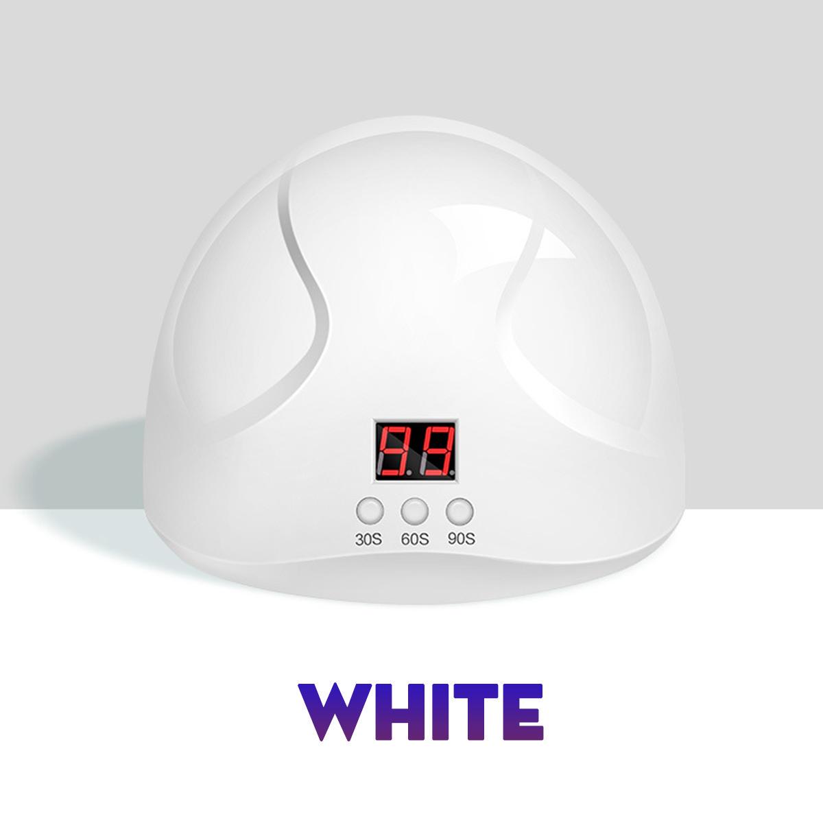 

200 Вт УФ-светодиодная лампа для сушки ногтей, гель USB, 12 светодиодов для лампы для отверждения машин для ногтей с таймером 30 s/60 s/99 s 36W белый