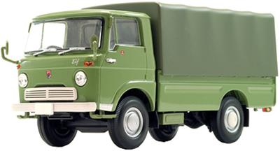Tomica Limited Vintage Isuzu Elf Lage Vloer Afgewerkt Product TLV43-02a (Groen)