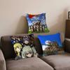 Anime G-GIRLS Und PANZER Cushion Cover Pillowcase Upholstery Sofa Throw Pillow Home Decor Pillowcas