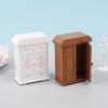 1:12 Dollhouse Miniature Bedroom Wardrobe Cabinet Single Bed Mirror Clothes Shelf Coat Hanger Model Furniture Accessories Toys