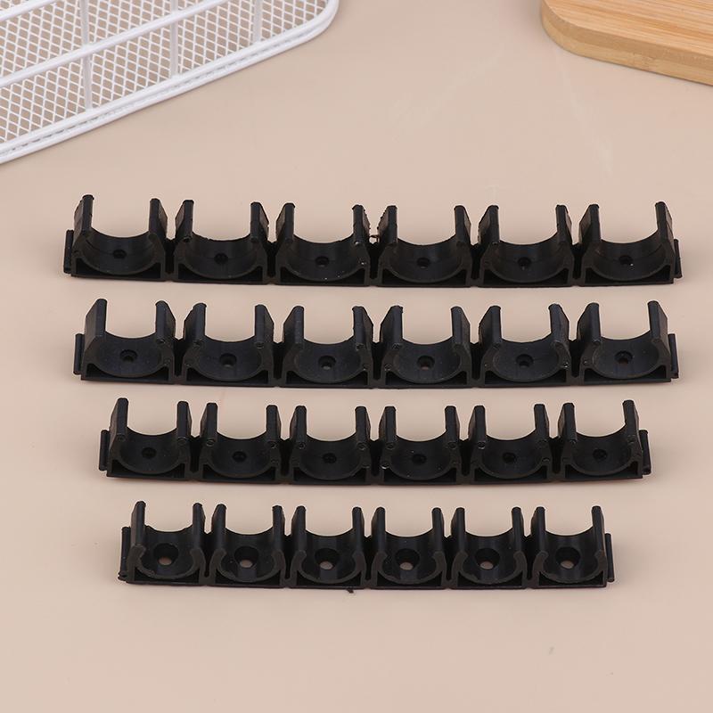 Pneumatic Tube Air Hose Fixing Clamp 6 Way 4/6/8/10/12/14/16/18/20Mm Water Pipe Holder Gas Compressor Tubing Diversion Flow Clip