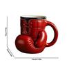 1PC Weird Boxing Gloves Mug Stainless Steel Cup Coffee Cup Resin Crafts Tabletop Ornament