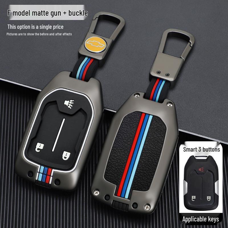 GMC Key Case: High-End Protective Shell for Yukon & Sierra - Stylish Car Accessory for Men & Women