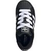 Adidas Originals Superstar 2 Abrasion Resistant Low top Kids' Skateboarding Shoes Black Kids' JI0214