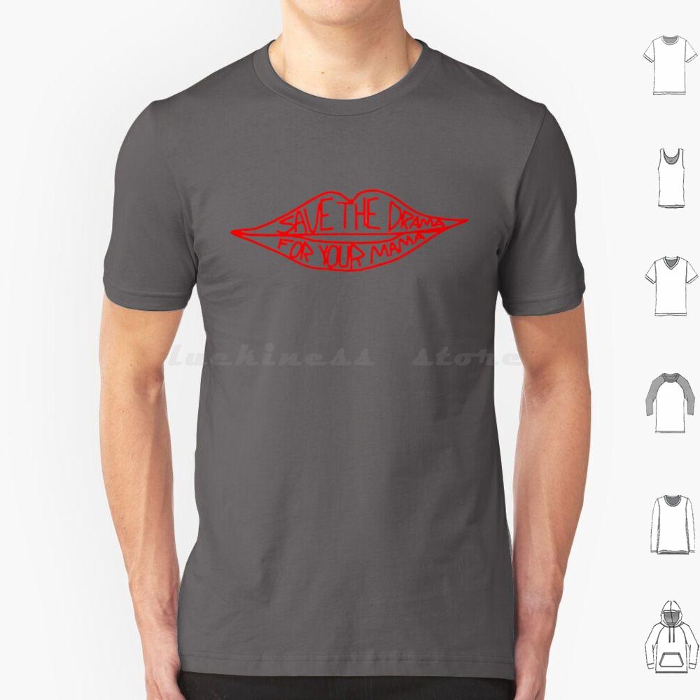 Save The Drama For Your Mama T Shirt Cotton Men Women DIY Print Save The Drama For Your Mama Mama Drama Llama Save The Drama S