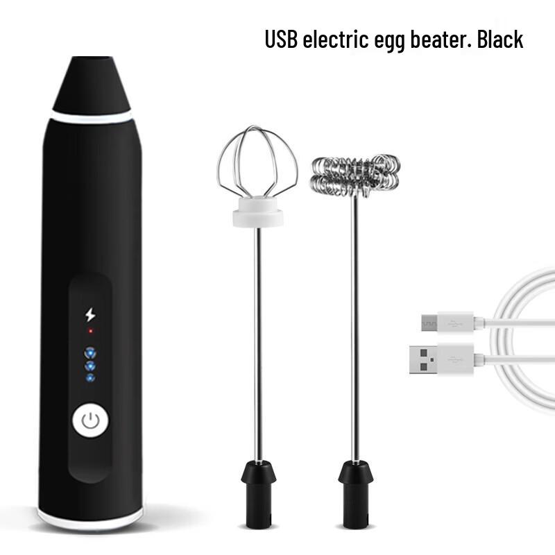 

ZISIZ Electric Milk Frother and Drink Mixer