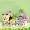 17cm Plüschtier Kinder Geschenk Spielzeug Original Mofusand Wald Serie Katze Cos Frosch Biene Niedliche Tiere Plüschtiere Cosplay Tiere Niedlich