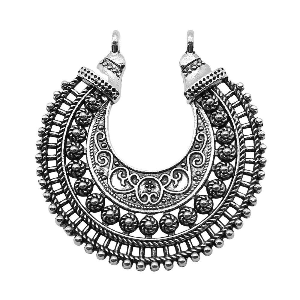 Accessories Parts Curved Necklace Connector Minimalist Jewelry Components QA013