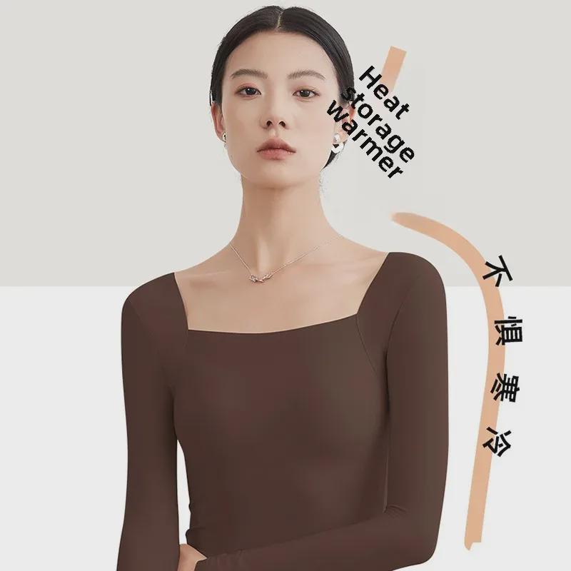 Women's 2024 Moisturizing & Lifting Thermal Seamless Top: Anti-Static, Autumn/Winter Base Layer