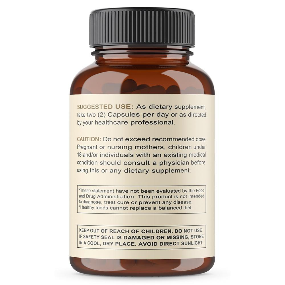 StressXcel Grass Fed Beef Organs Capsules, Liver Heart Kidney Spleen Pancreas, 3000mg, 120 Caps