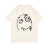 Rage Guy Troll Face Funny Meme Graphic Tshirt Unisex Pensive Red Eyes Reaction Unisexga Tee Y2k Casual Fashion Tops
