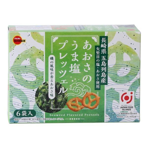 Japan Bourbon Aosa Salt Pretzel 1 Box (6 Bags)