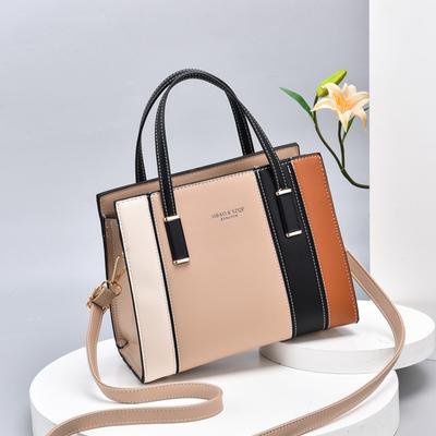 Korean Elegant High Quality Fashion Handbag Two Color Women One Shoulder Crossbody Bag Office & Work Shopping Messenger Tote Bag