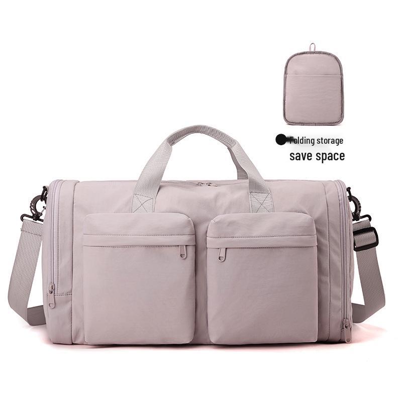 Duża Składana Torba Podróżna i Fitness z Separacją Mokrego/Suchego